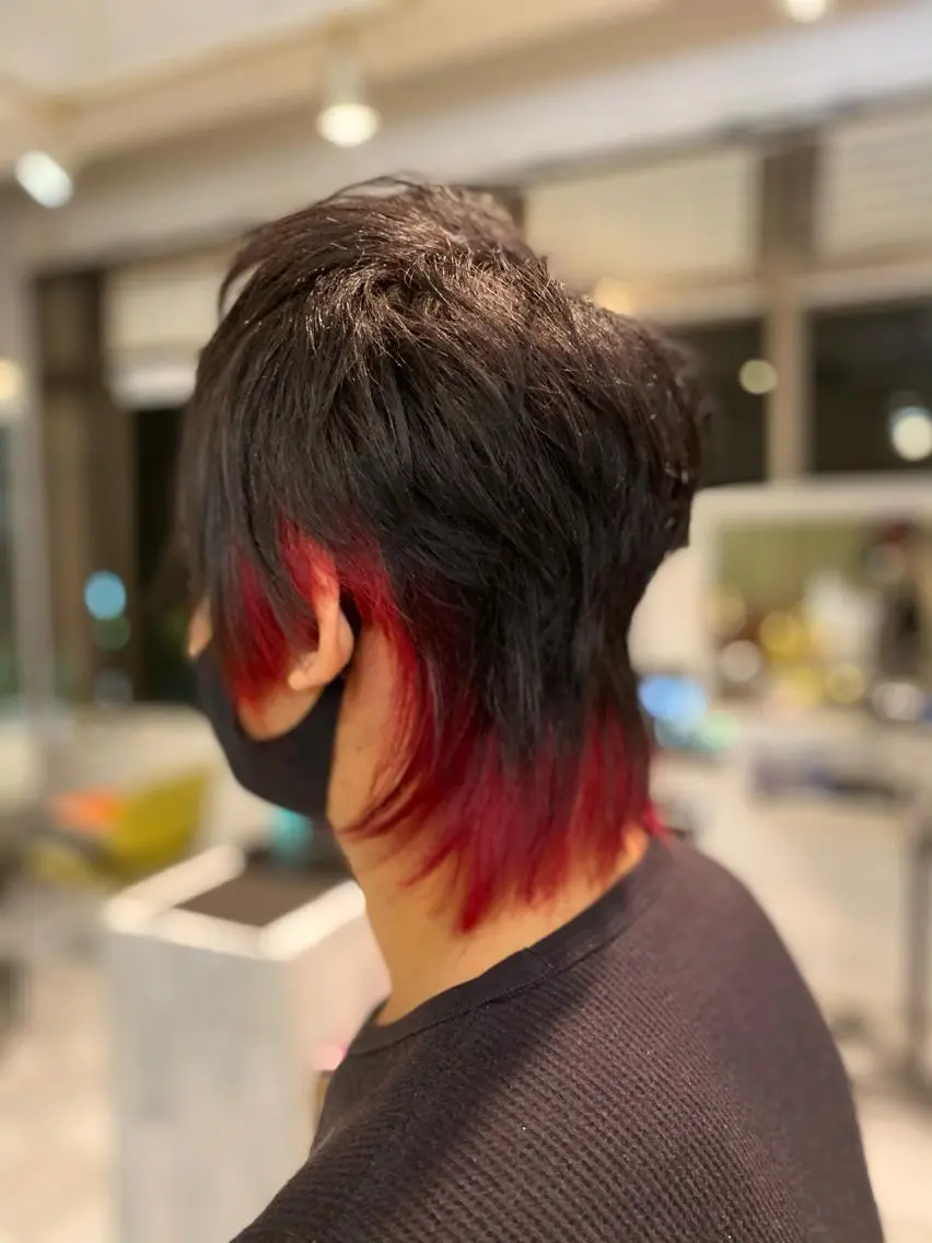 カラー メンズ 黒川 奨のヘアスタイル