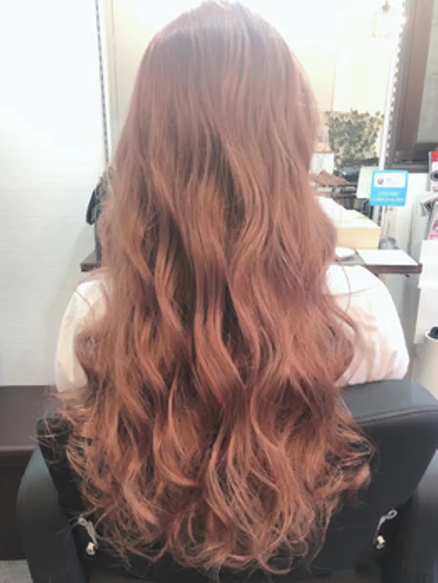 セミロング エクステ LANI NAKAZAKIのヘアスタイル