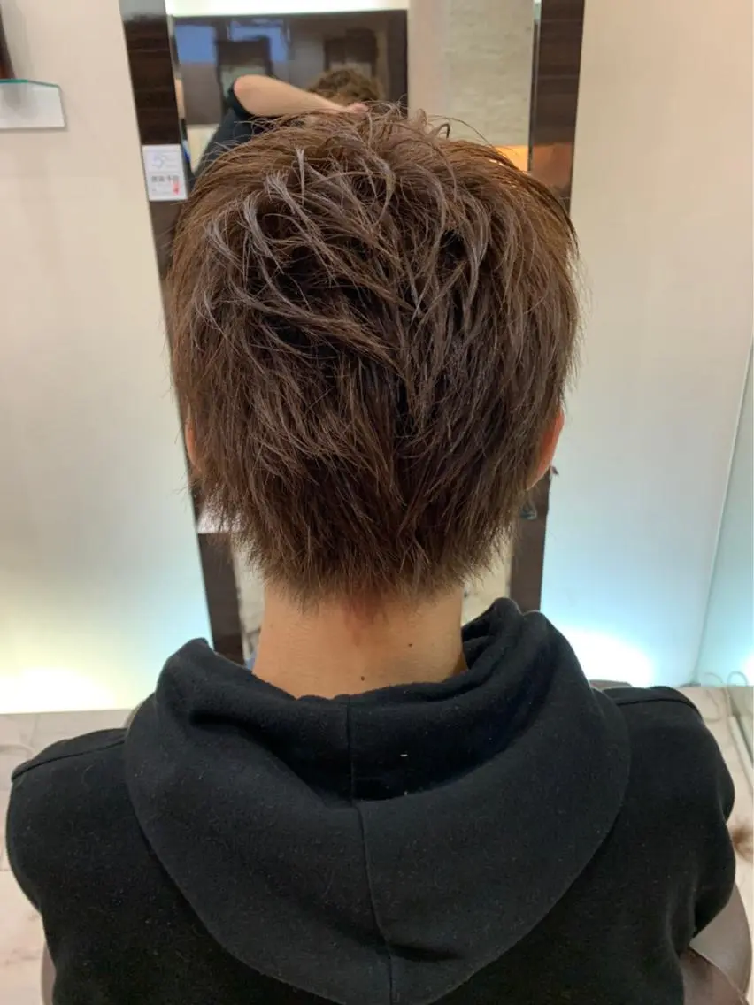メンズ 刈り上げ Luce 杉本のヘアスタイル