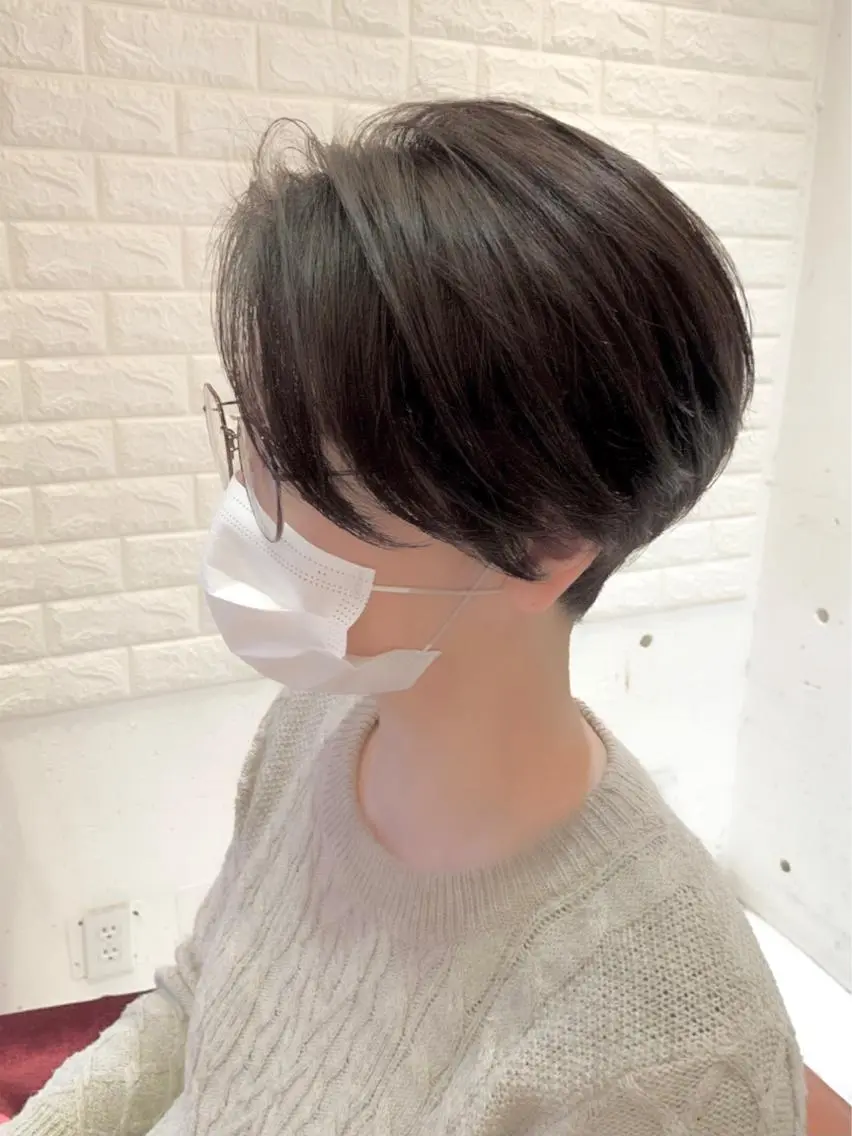 ショート カラー 大人女性ショート専門 tomodaのヘアスタイル