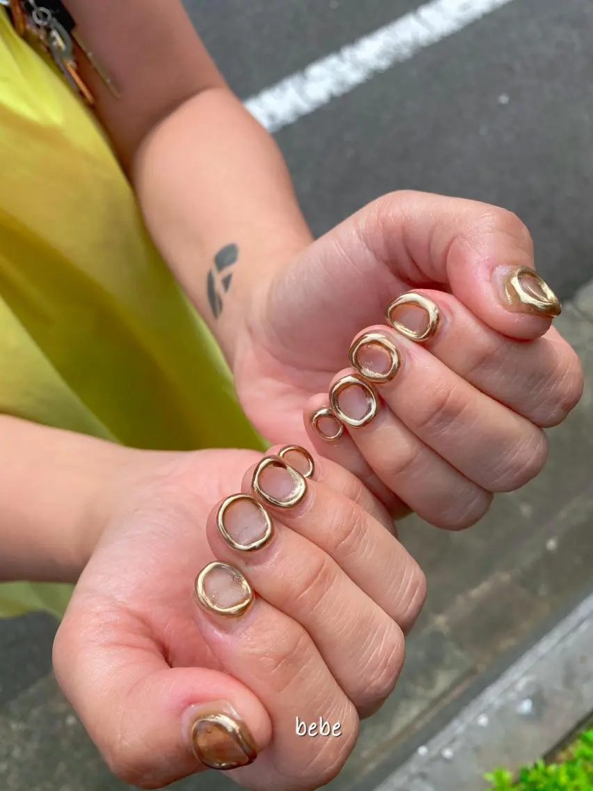 ネイル ぷっくりネイル ハンドネイル Ann nailのネイルデザイン