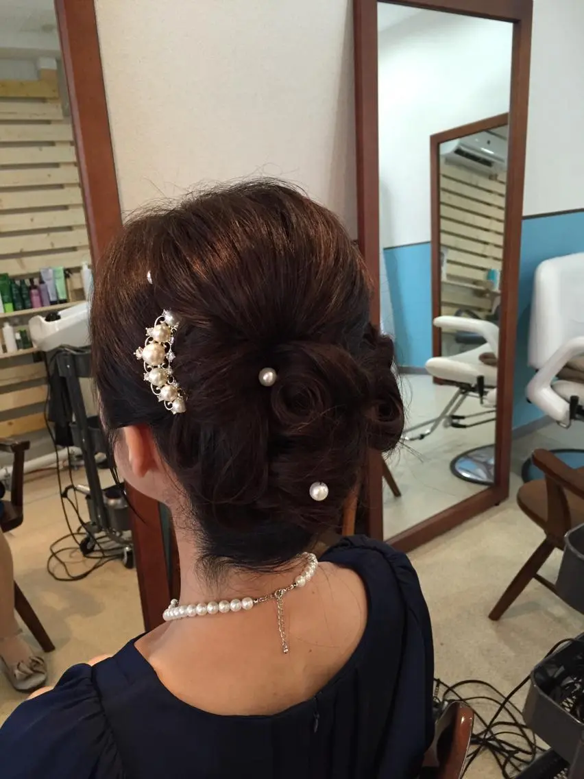 ショート ミディアム セミロング ロング ヘアアレンジ 早朝✨ヘアセット 着付け/清水玲歌のその他イメージ