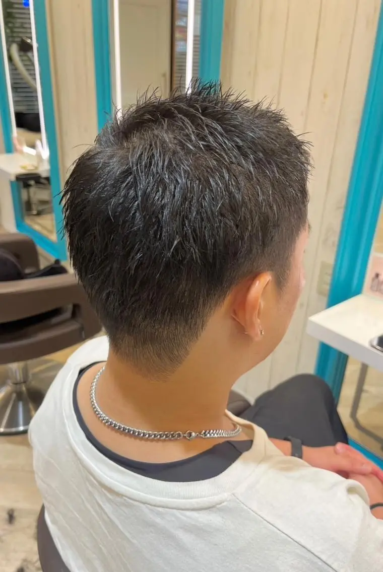 メンズ レイヤー 髪質改善 fiti横須賀中央のヘアスタイル