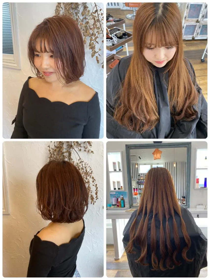 ミディアム カラー パーマ ヘアアレンジ メンズ マツエク・マツパ 結婚式・ブライダル 結婚式・ブライダル 豊橋美容院 ソンリエのヘアスタイル