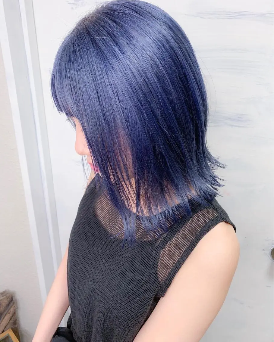 ミディアム ヘアカラー エクステ BOX mico.のヘアスタイル