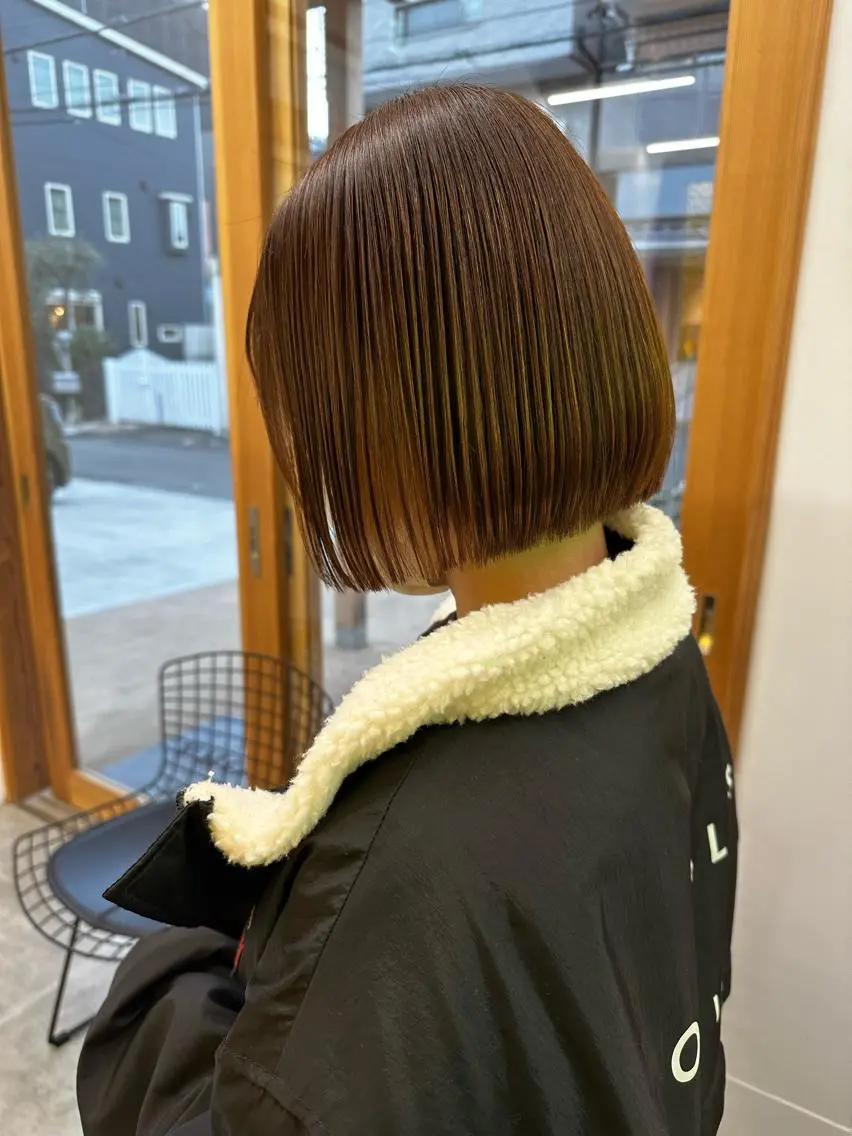 ショート カラー ヘアカラー 中山 まどかのヘアスタイル