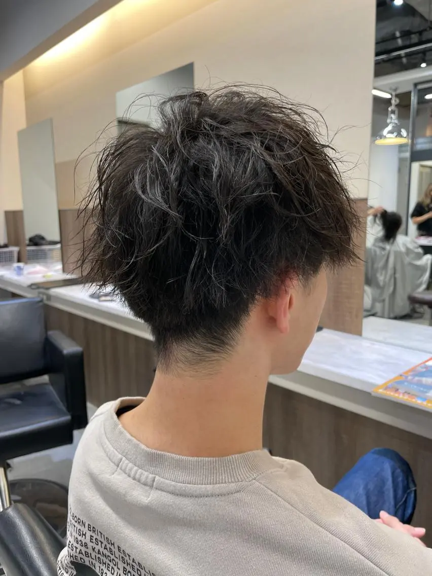パーマ メンズ カット パーマ 福永速人 /メンズパーマのヘアスタイル