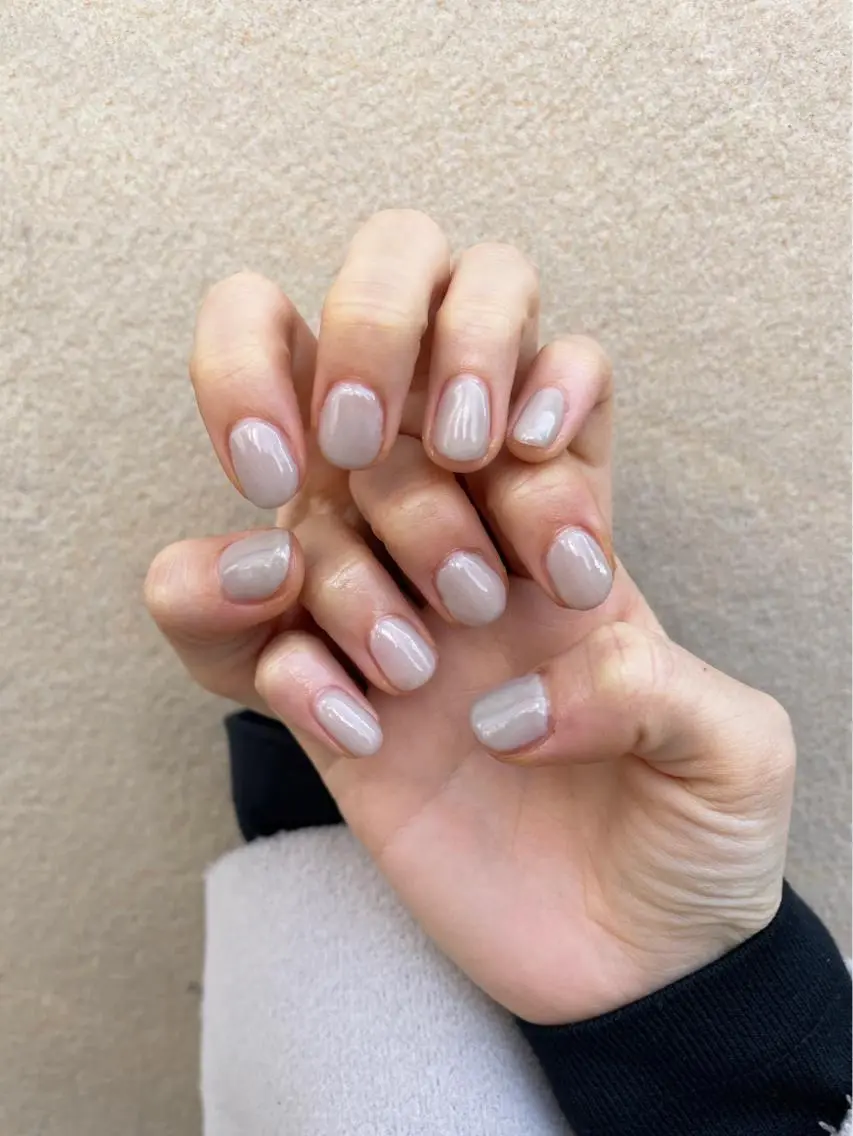 ネイル ハンドネイル ハイトーン🦄ネイル 💞のぶちのネイルデザイン