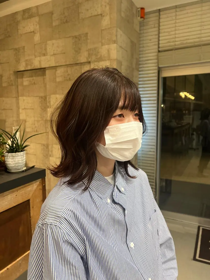 ミディアム カラー 🔥メンズパーマ🔥 鈴木 翔斗のヘアスタイル