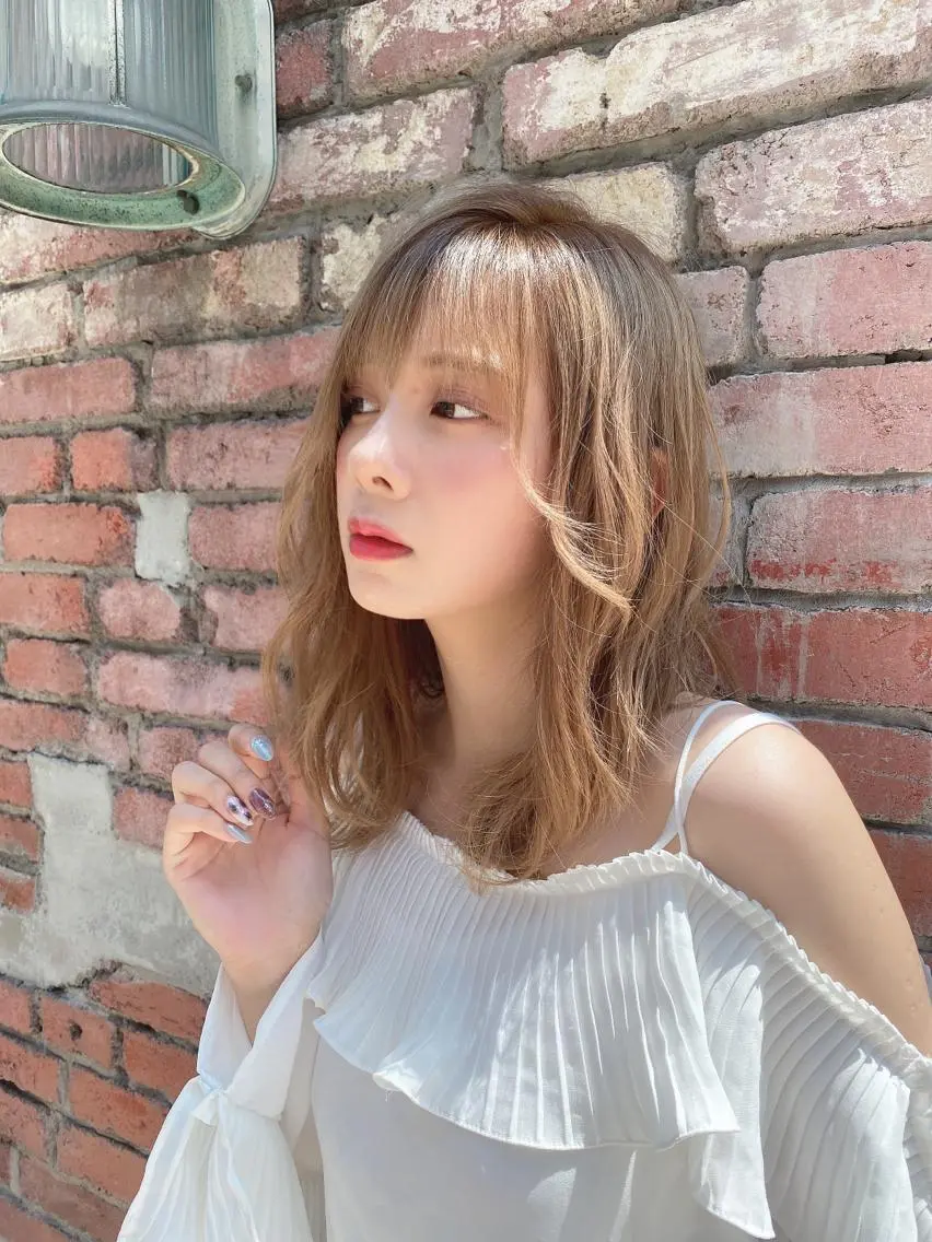 セミロング カット ヘアカラー トリートメント 🌟モテ髪ショート 🌟店長 津賀涼のヘアスタイル