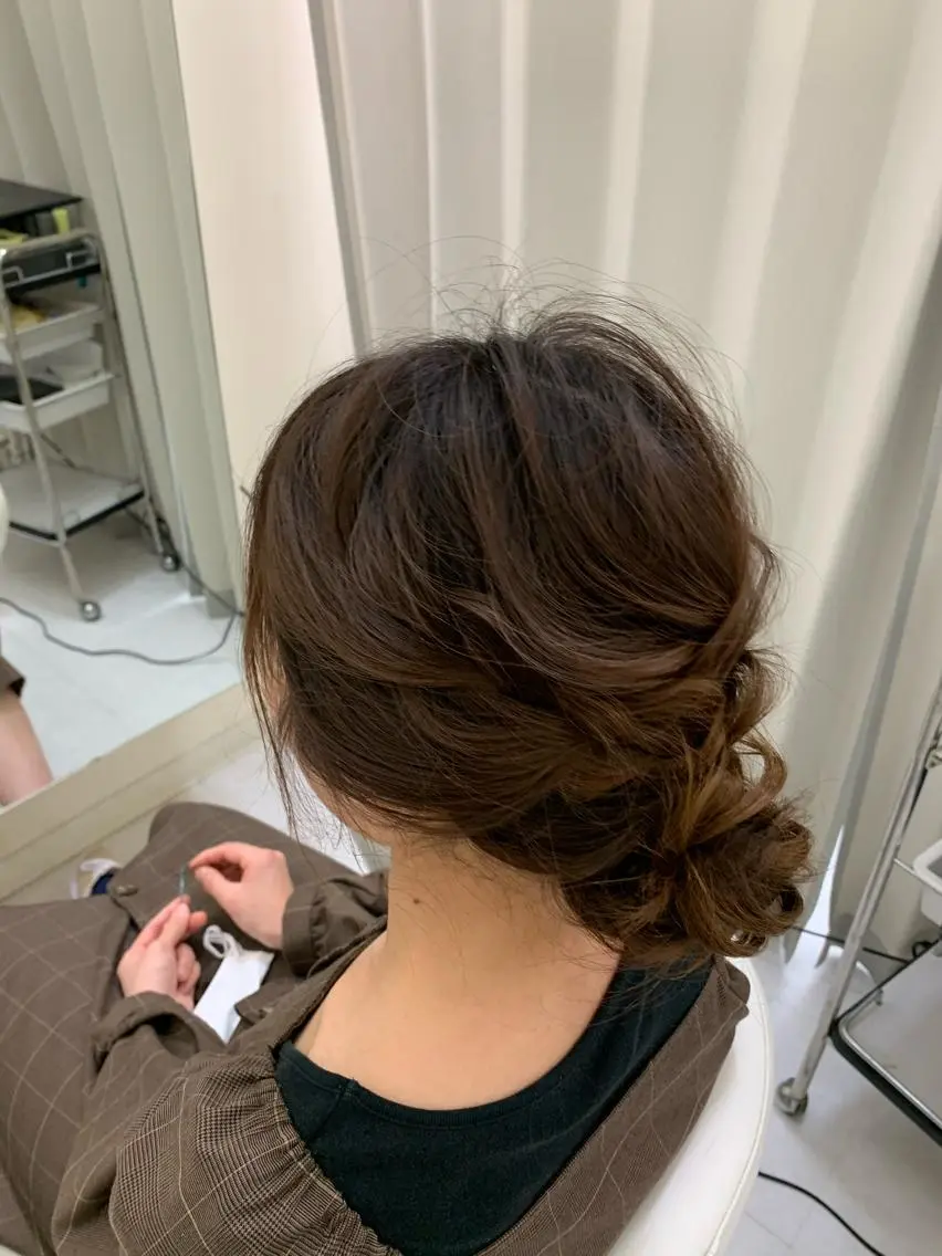 ヘアアレンジ 浴衣 丹野 圭太のヘアスタイル