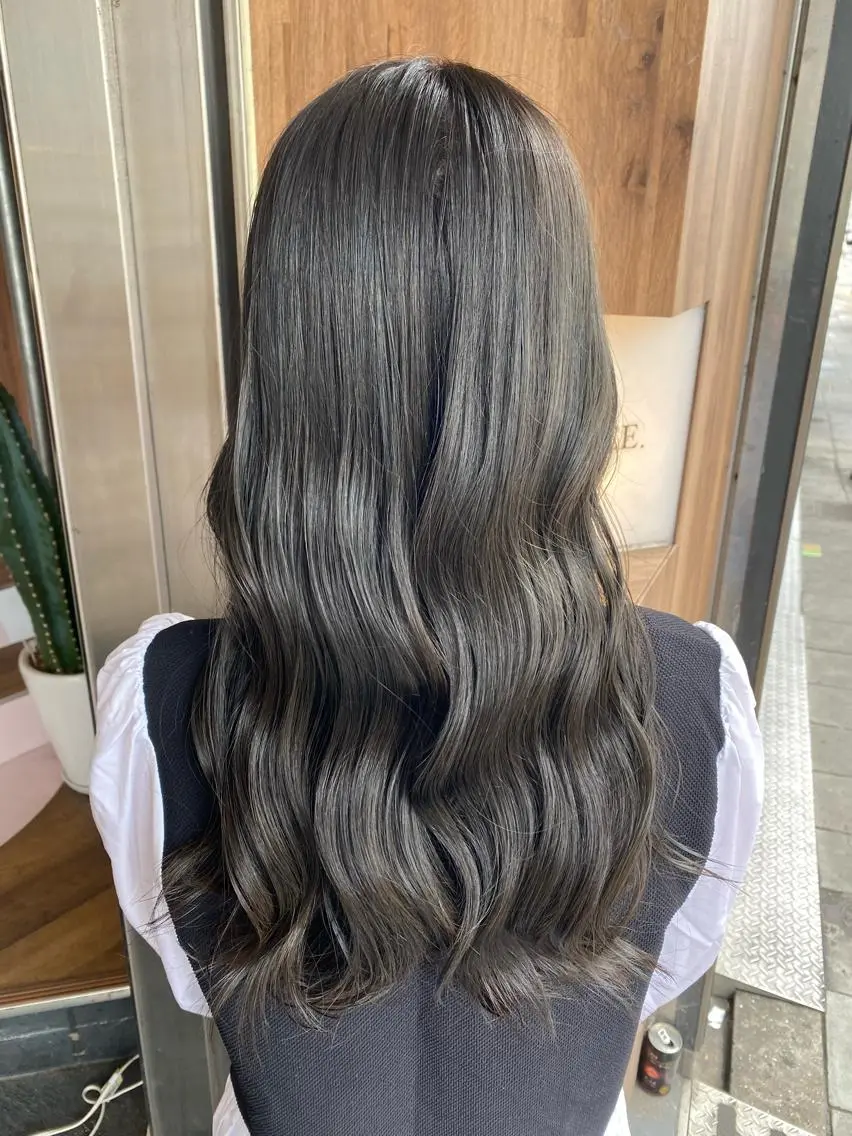 カラー 透明感カラー グレージュ 似合わせカット０円！ MASATOのヘアスタイル
