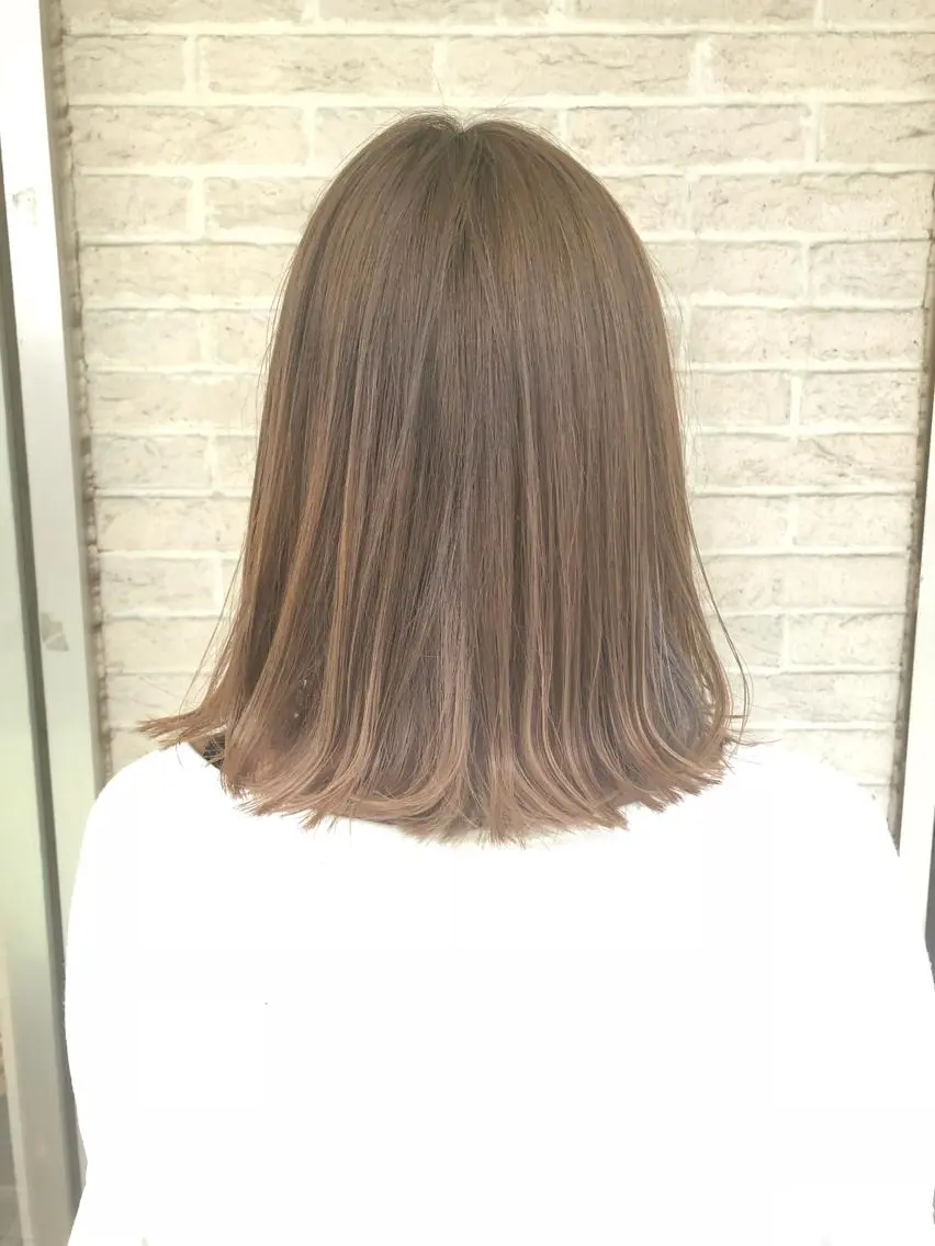ミディアム 西山 恵太郎のヘアスタイル