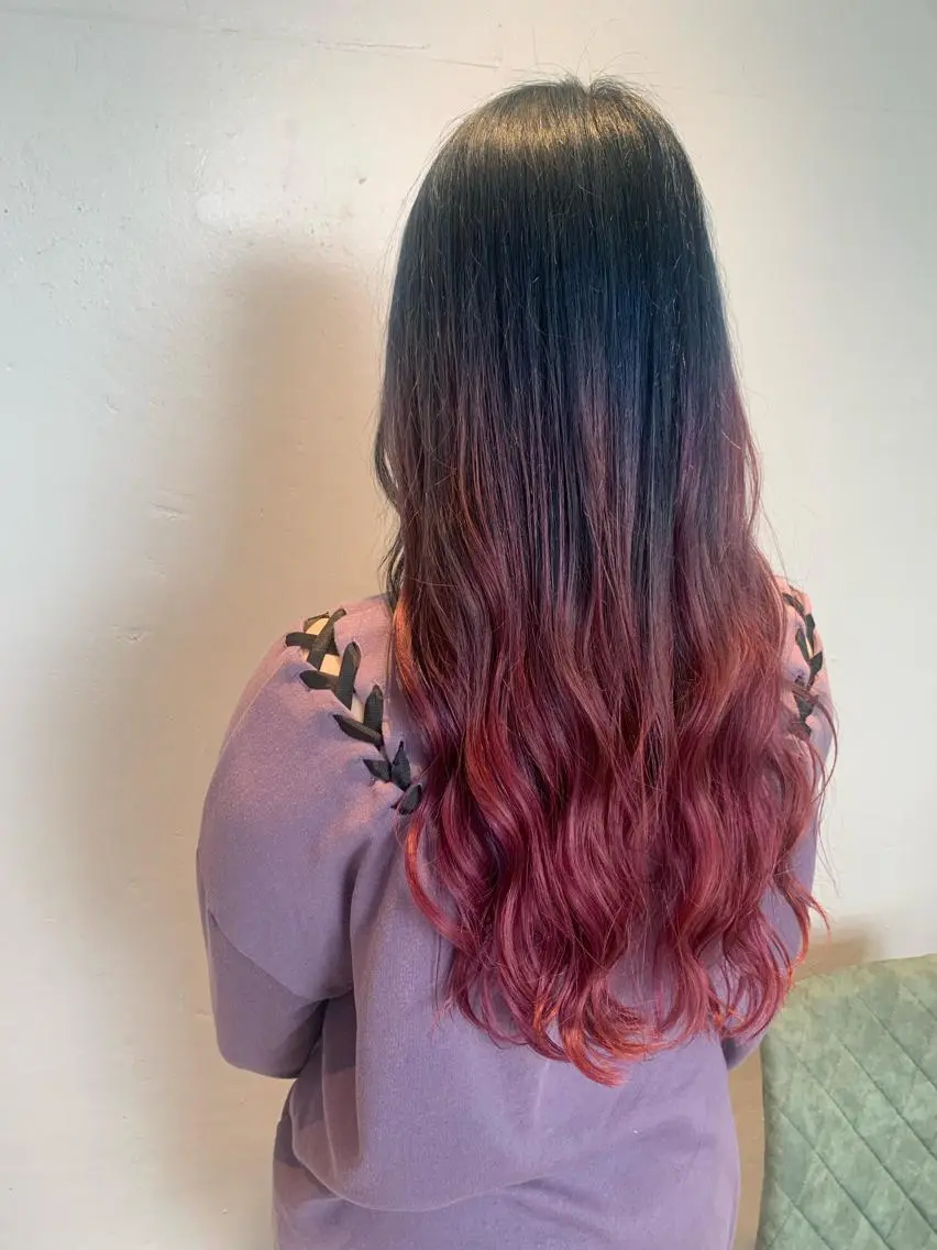 ロング カラー 立川/シールエクステ /みづきのヘアスタイル