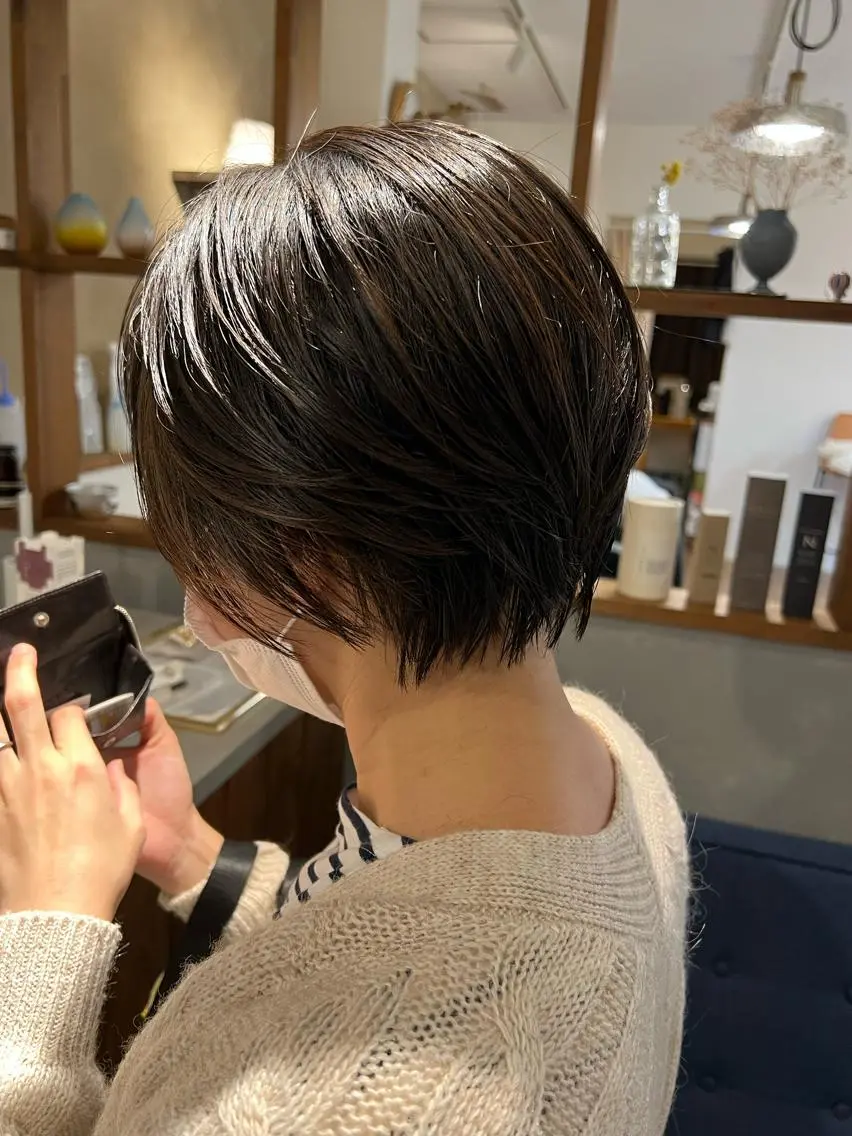 ショート カット 松永 真弥のヘアスタイル