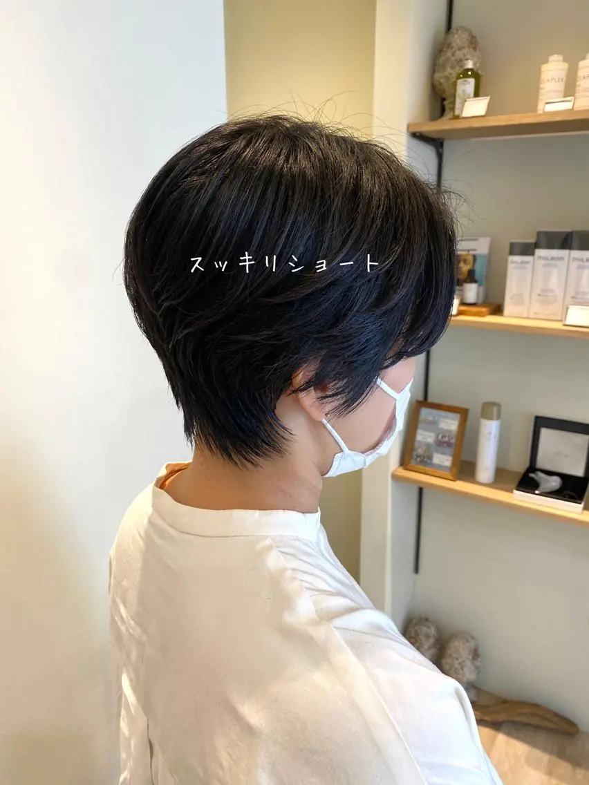 ショート カット トリートメント CASANE 大橋康智のヘアスタイル