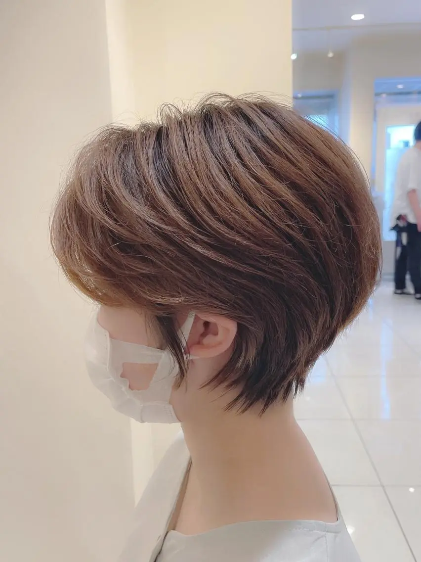 ショート 💎桑原勇志/ ショート/ハイトーンのヘアスタイル