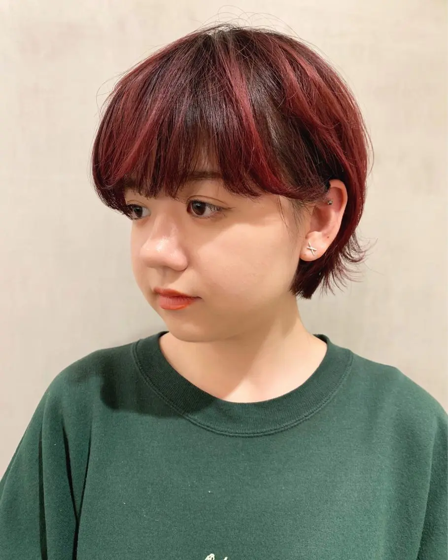 ショート カラー カット ヘアカラー トリートメント 優作 〜圧倒的信頼〜のヘアスタイル
