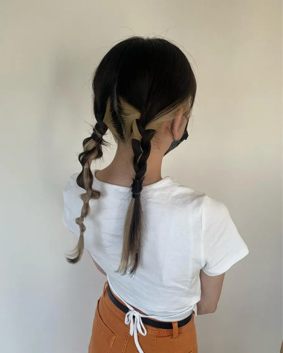 長山 茉白のヘアスタイル