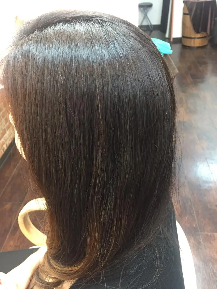 ロング カラー パーマ 桧山 真のヘアスタイル