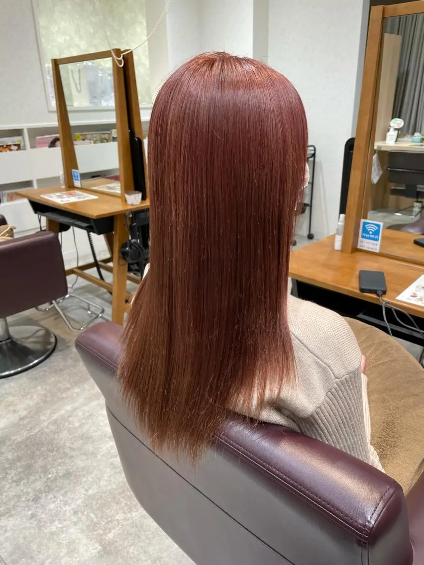 ロング カラー HAREru. モデル募集【戸塚】のヘアスタイル