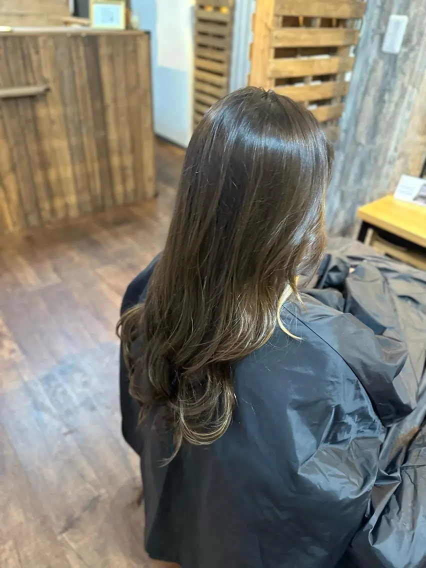 ロング パーマ Luzir⭐︎ GEN⭐︎のヘアスタイル