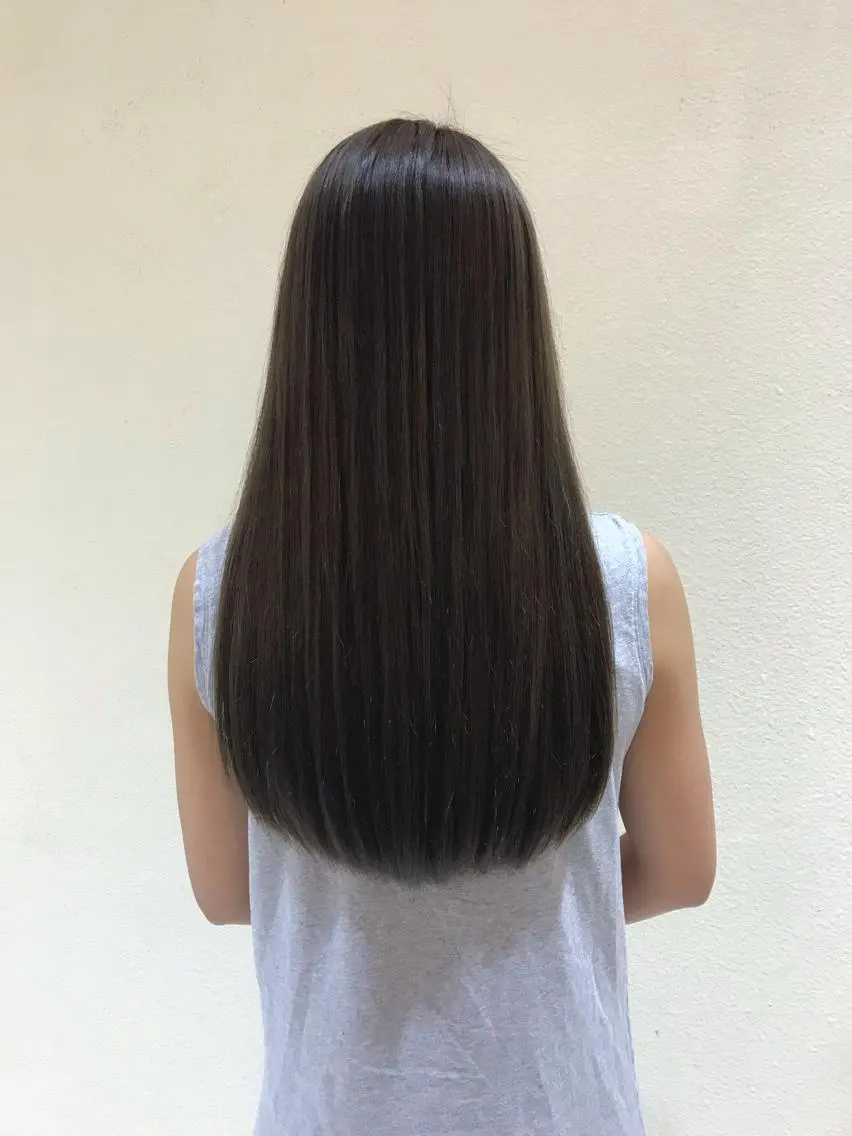 ロング カラー ハイライトカラー ハイライト 有働 直広のヘアスタイル