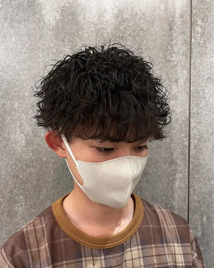 パーマ メンズ 瀧野 翔吾【メンズ特化】のヘアスタイル