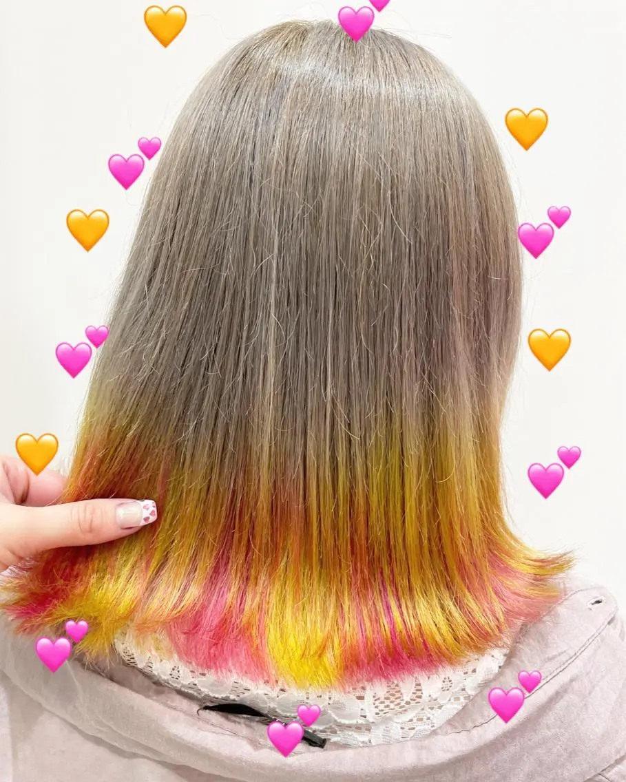 ショート カラー ピンクカラー 新宿駅近♡個室 ♡関口三都季🌜のヘアスタイル