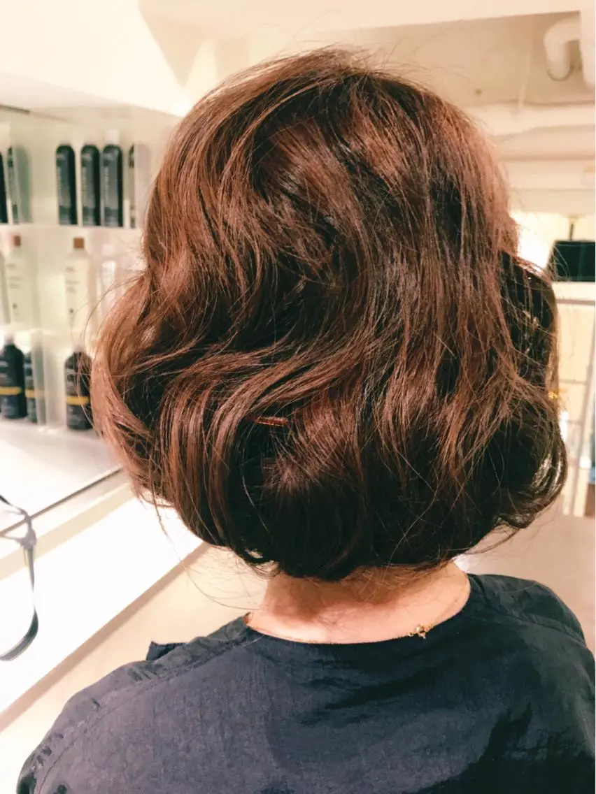 ロング カラー ヘアアレンジ ボブ ロング 髪質改善TR 透明感カラーHanaのヘアスタイル