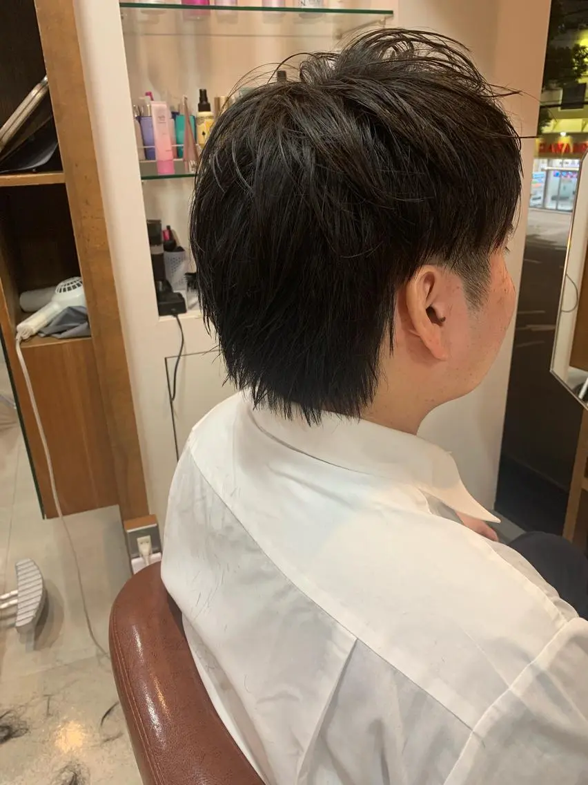 メンズ マッシュ 吉田 茉生のヘアスタイル
