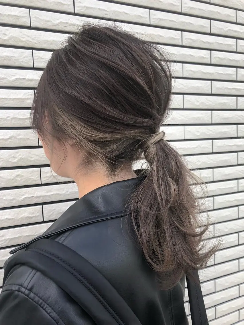 ロング 酒井 敬之のヘアスタイル