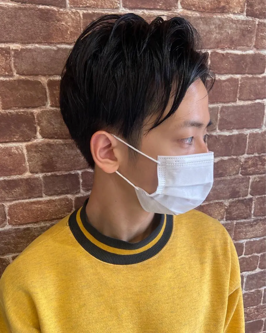 ミディアム カラー パーマ ヘアアレンジ メンズ キッズ ネイル マツエク・マツパ アイブロウ メンズブリーチ メンズハイライト メンズインナーカラー メンズ韓国風 ブリーチ 久木原 ゆりのヘアスタイル