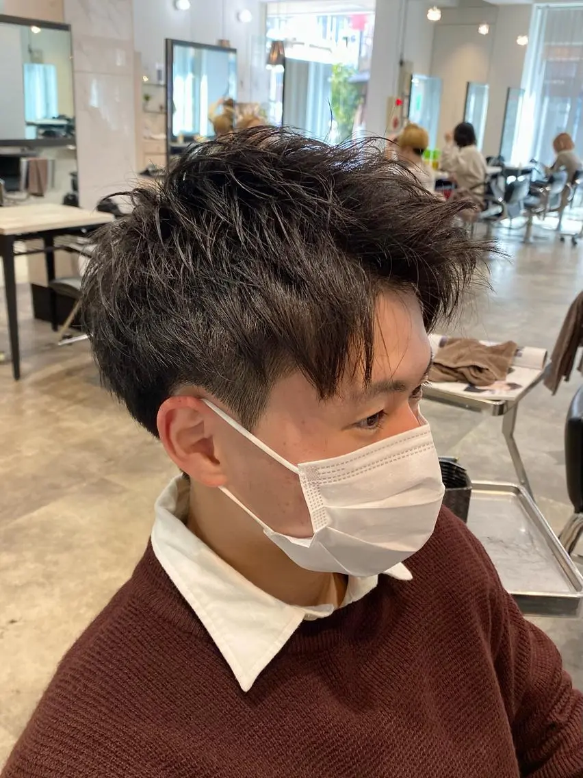 ショート メンズ 増子 祐太朗のヘアスタイル