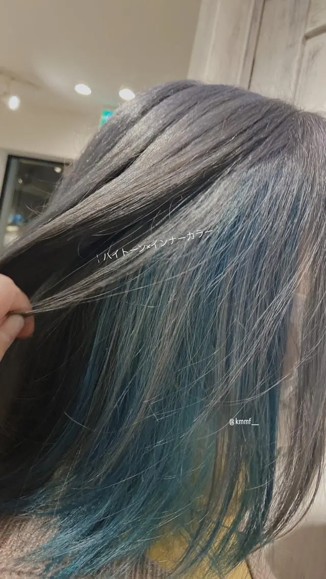 ミディアム カラー ヘアカラー 早田 遥 🍊.のヘアスタイル