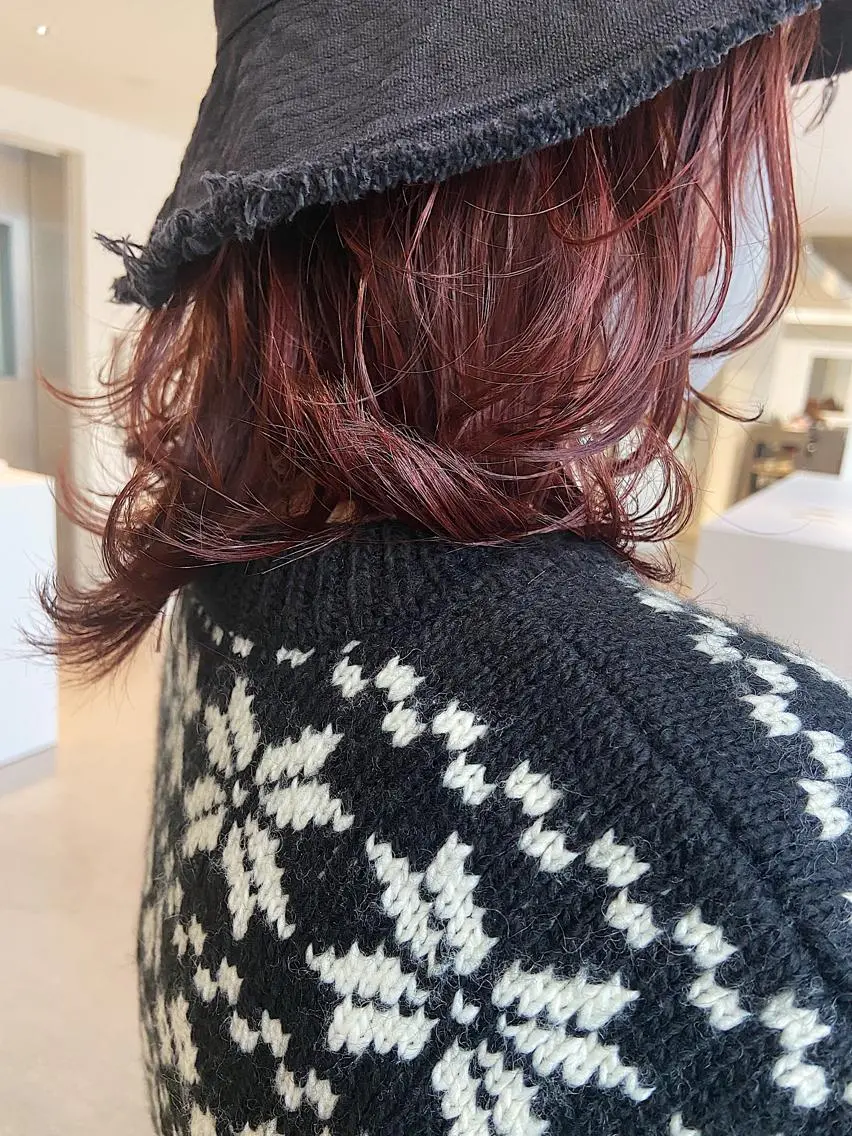 ミディアム 似合わせcut 🔥yutakaのヘアスタイル