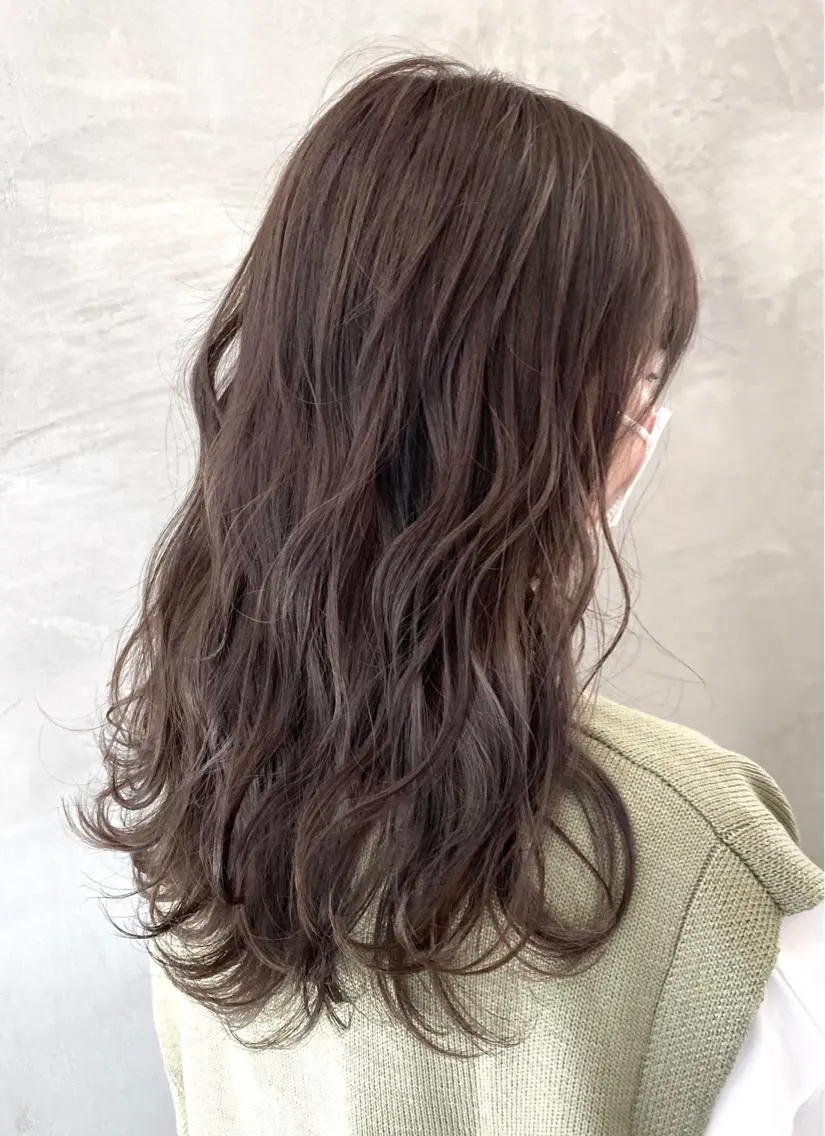 セミロング カラー ブラウンカラー 透明感カラー ヘアカラー トリートメント 🫧透明感カラー🫧 OIKAWAのヘアスタイル