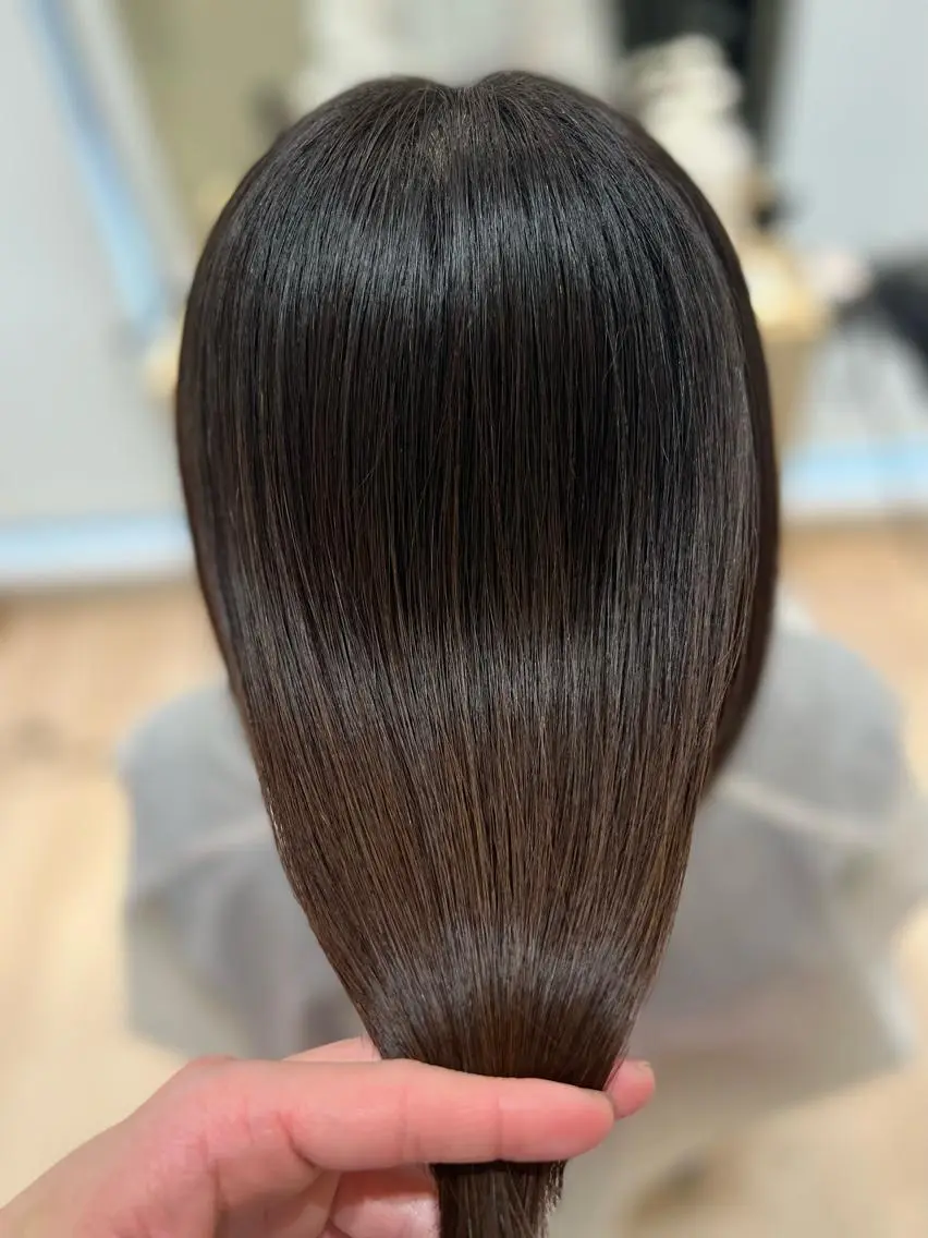 ミディアム カラー トリートメント 外国人対応 佐久間のヘアスタイル