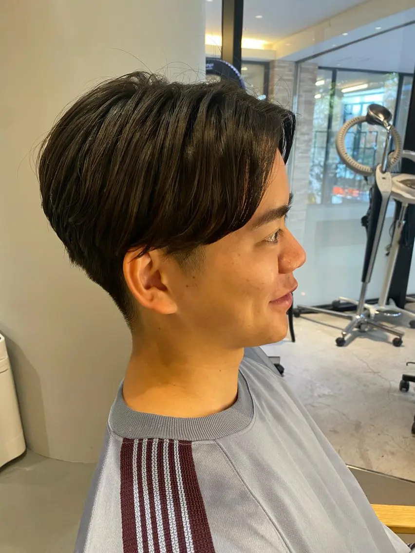 ショート メンズ メンズパーマ unopulir 景山　凌のヘアスタイル
