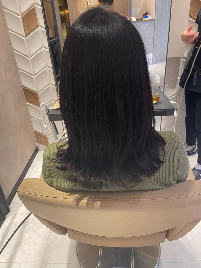 ミディアム 🫧美髪縮毛矯正 🫧SEKIのヘアスタイル