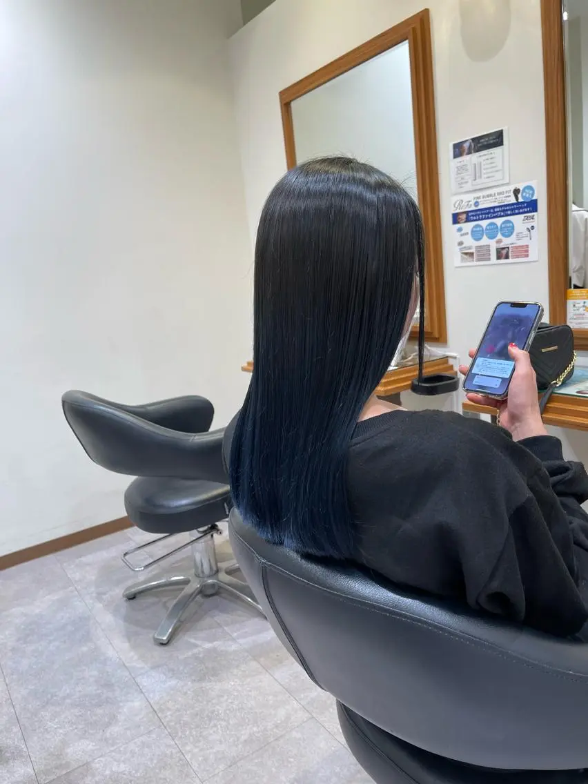 セミロング カラー カット ヘアカラー ✂︎髪質改善・ Yuitoのヘアスタイル