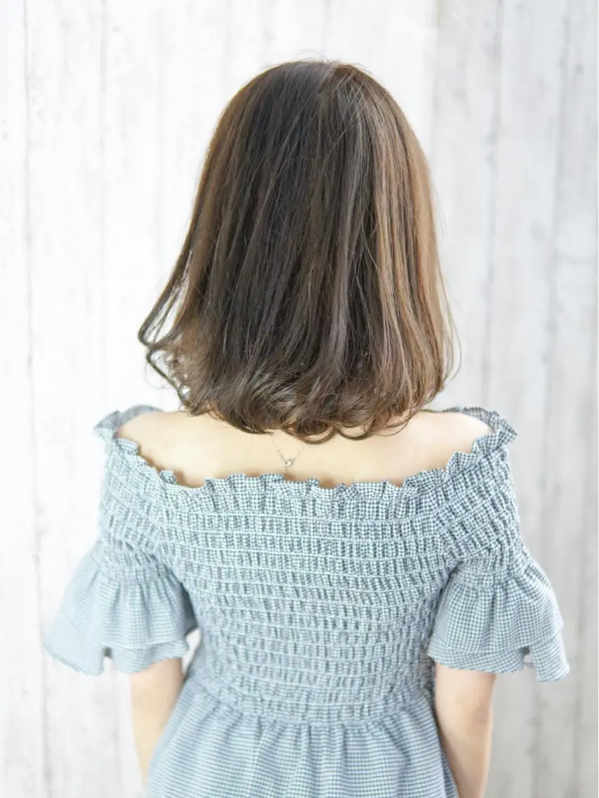 ミディアム カラー パーマ ヘアアレンジ キッズ ネイル マツエク・マツパ ミディアムネイル 永野 良一のヘアスタイル
