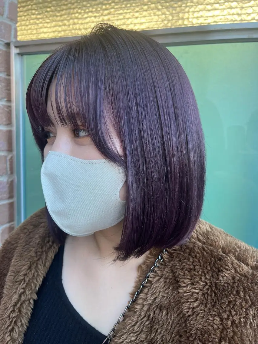 ミディアム カラー パーマ ヘアアレンジ メンズ キッズ ネイル マツエク・マツパ アイブロウ メンズブリーチ メンズハイライト メンズインナーカラー メンズ韓国風 ブリーチ 久木原 ゆりのヘアスタイル
