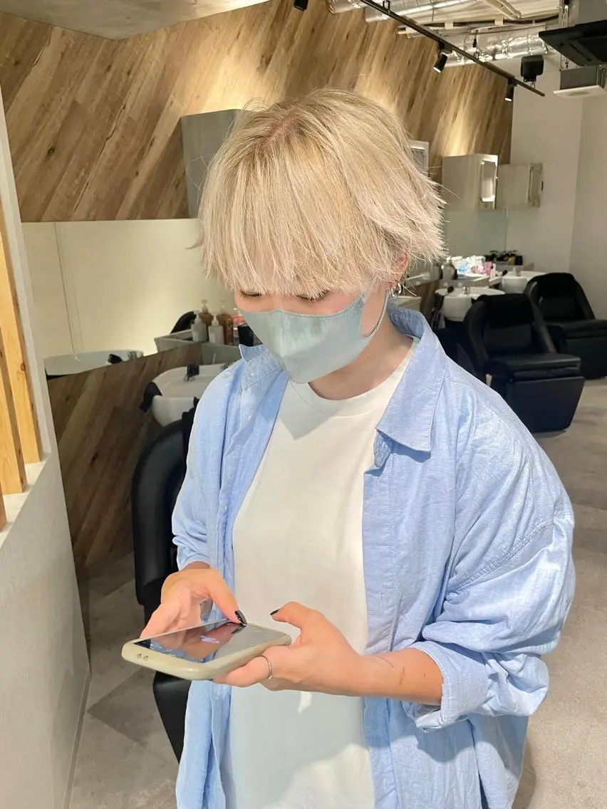 ショート マツオカ マコのヘアスタイル