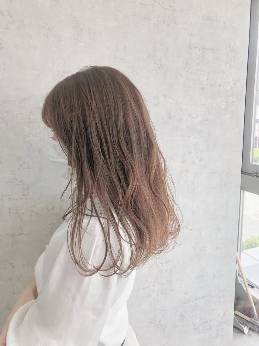 ロング カラー パーマ ヘアアレンジ メンズ キッズ ネイル マツエク・マツパ メンズバレイヤージュ メンズブリーチ メンズハイライト メンズインナーカラー メンズ韓国風 エビスザキレン／メン ズ／心斎橋🌳のヘアスタイル