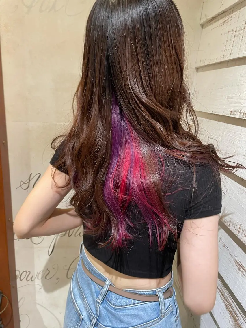 ロング 髪質改善🪄 イルミナカラー岩谷のヘアスタイル