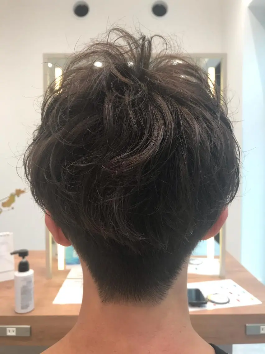 パーマ メンズ 木野田 萌のヘアスタイル