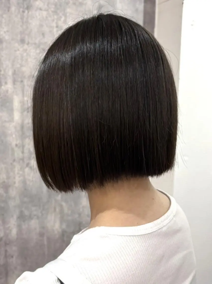 ショート 髪質改善カラー透明感 ダブルカラー幕田のヘアスタイル