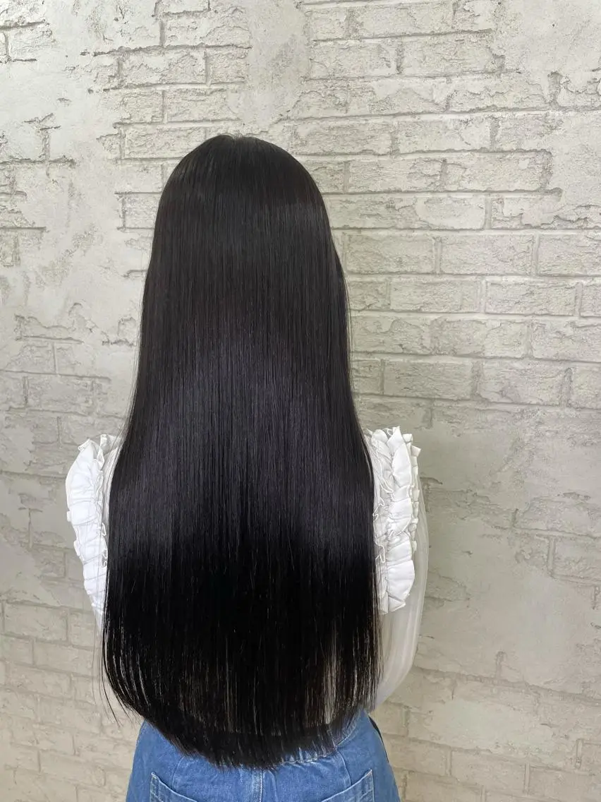 ロング カラー ダークグレー ダークグレージュ グレージュ イルミナカラー ブリーチ特化 ハイトーンRYOYAのヘアスタイル