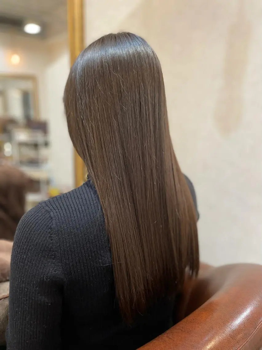 ロング トリートメント Lusso店長 千崎慎介のヘアスタイル
